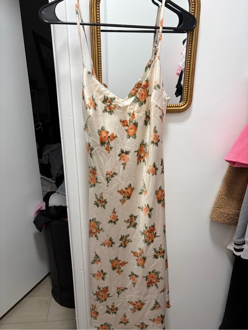 Dollskill Cottagecore Floral Slip midi Dress